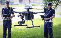 Nowoczesny dron wspomagał działania policjantów