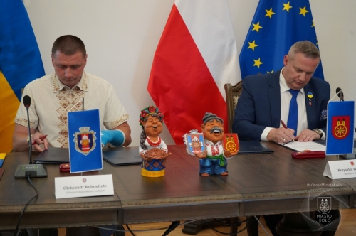 Współpraca miasta Koła z partnerem na Ukrainie będzie miała swoją kontynucję