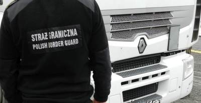 Nielegalni imigranci w polskiej ciężarówce do Koła