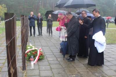 Uroczystości upamiętniające w byłym Obozie w Chełmnie