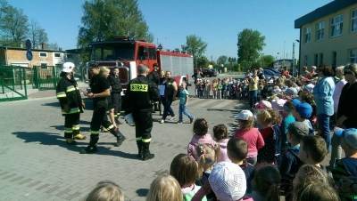 Strażacy OSP u Przedszkolaków