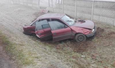 Wypadek drogowy w Borysławicach [VIDEO]