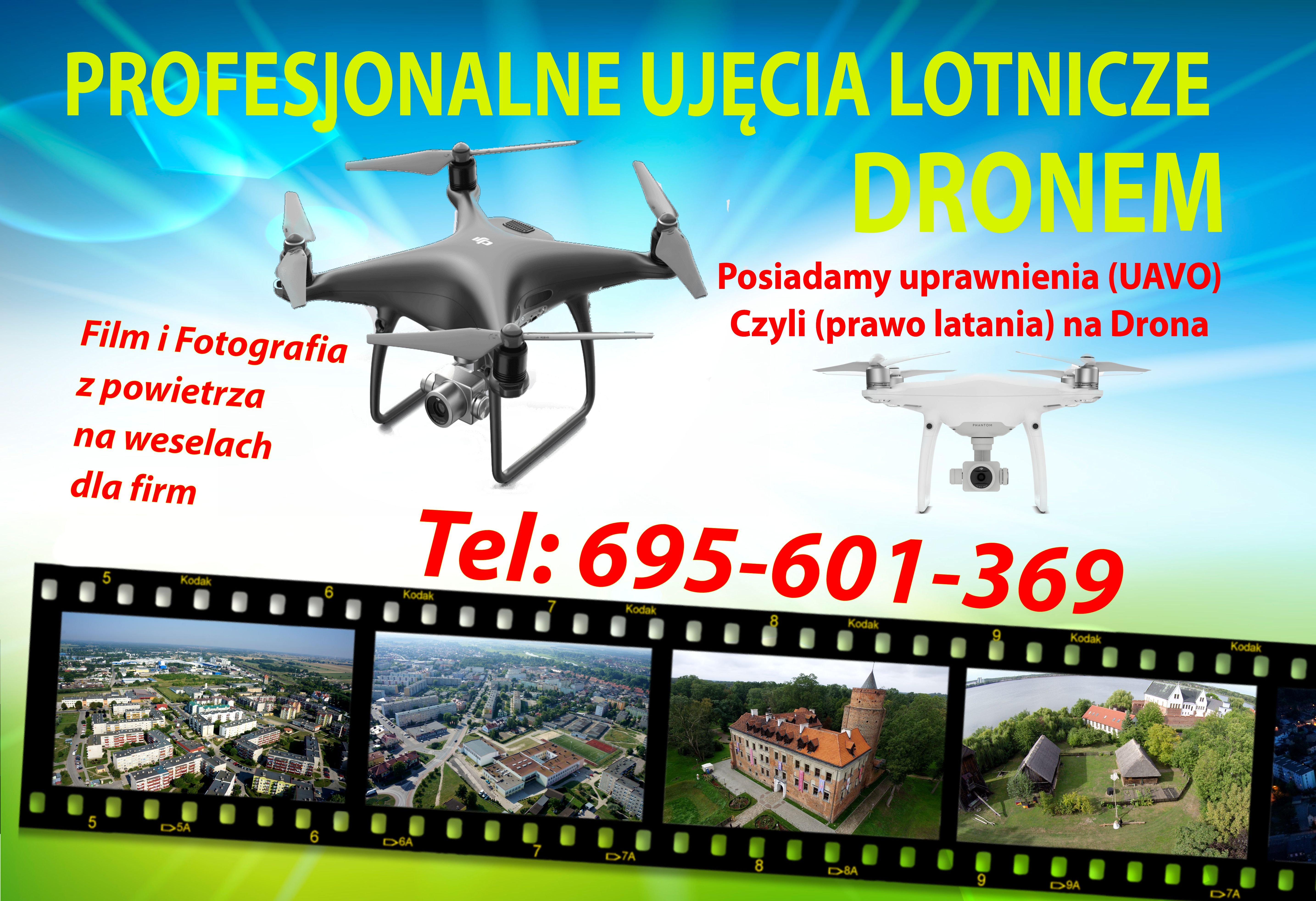 Profesjonalne ujęcia dronem