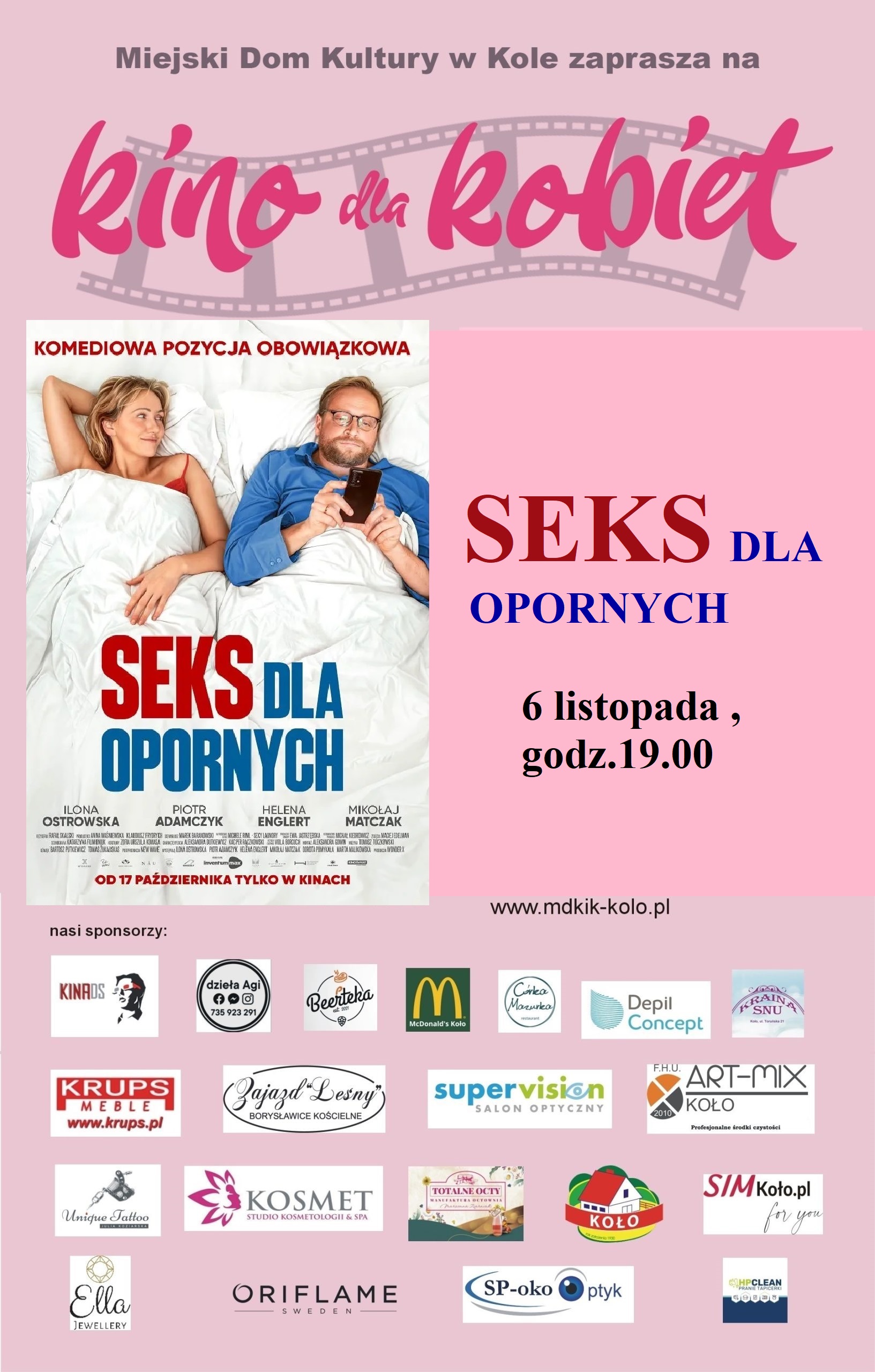 Kino dla Kobiet - SEKS DLA OPORNYCH