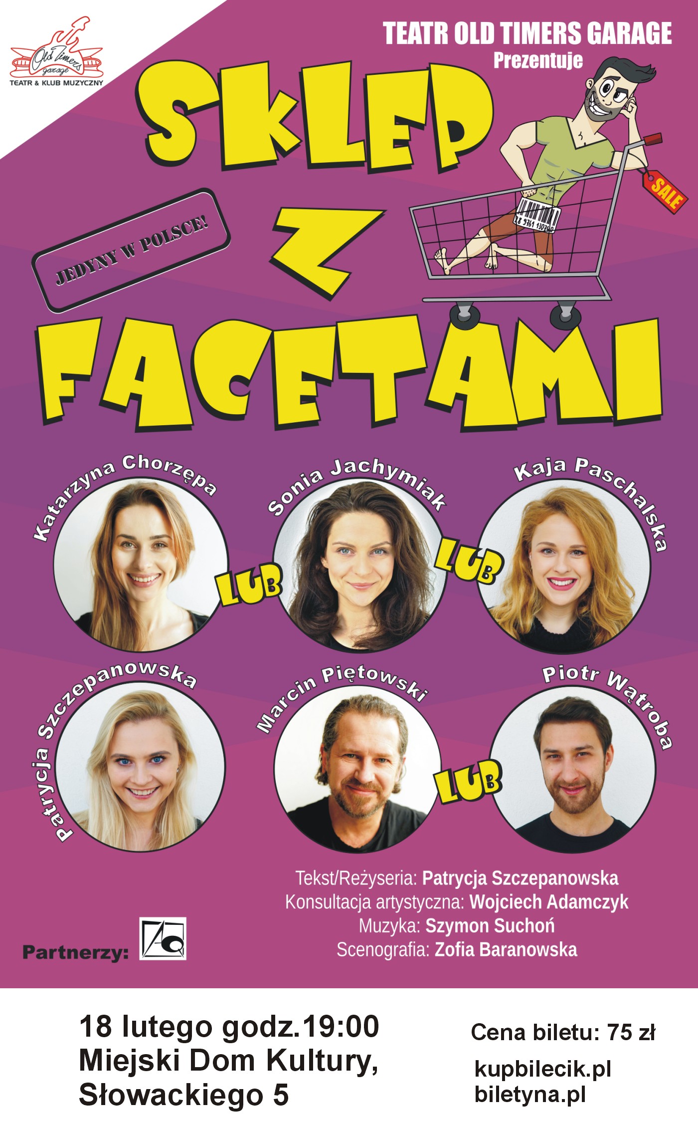 SKLEP z FACETAMI - spektakl - Kalendarz wydarzeń -  Kolski Portal Internetowy e-kolo.pl