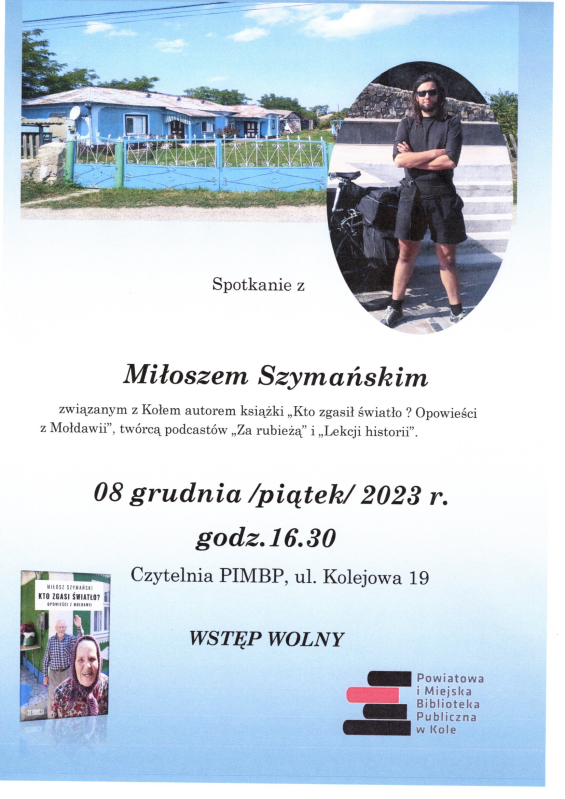 Spotkanie z Miłoszem Szymańskim