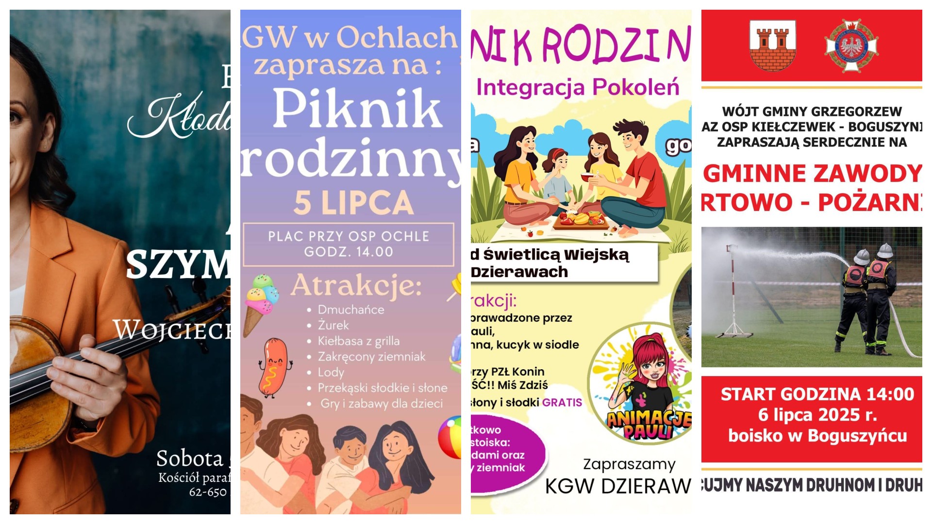 Będzie się działo w weekend - sprawdź kalendarium wydarzeń [04.07 - 06.07.2025]