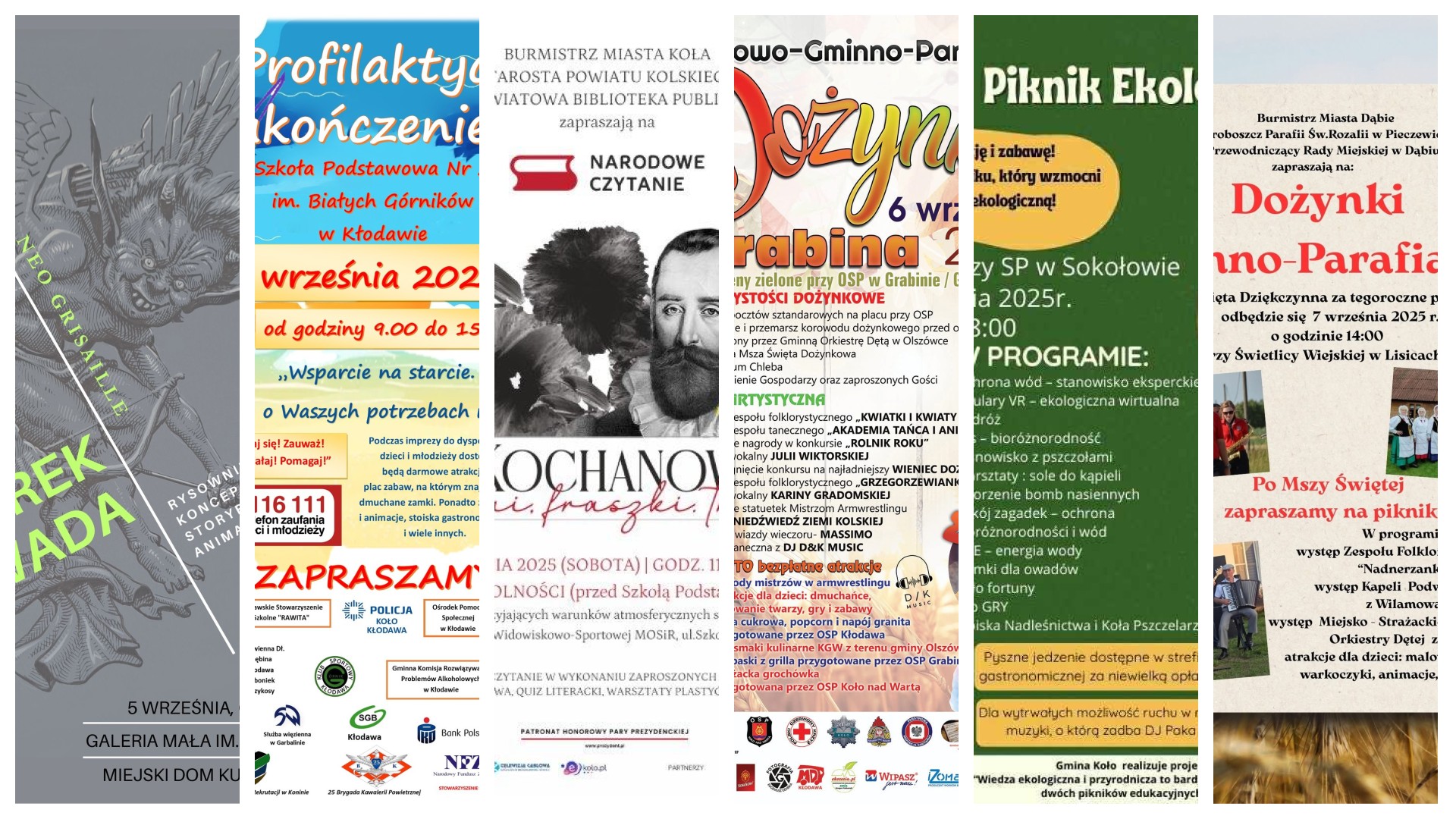 Będzie się działo w weekend - sprawdź kalendarium wydarzeń [05.09 - 07.09.2025]