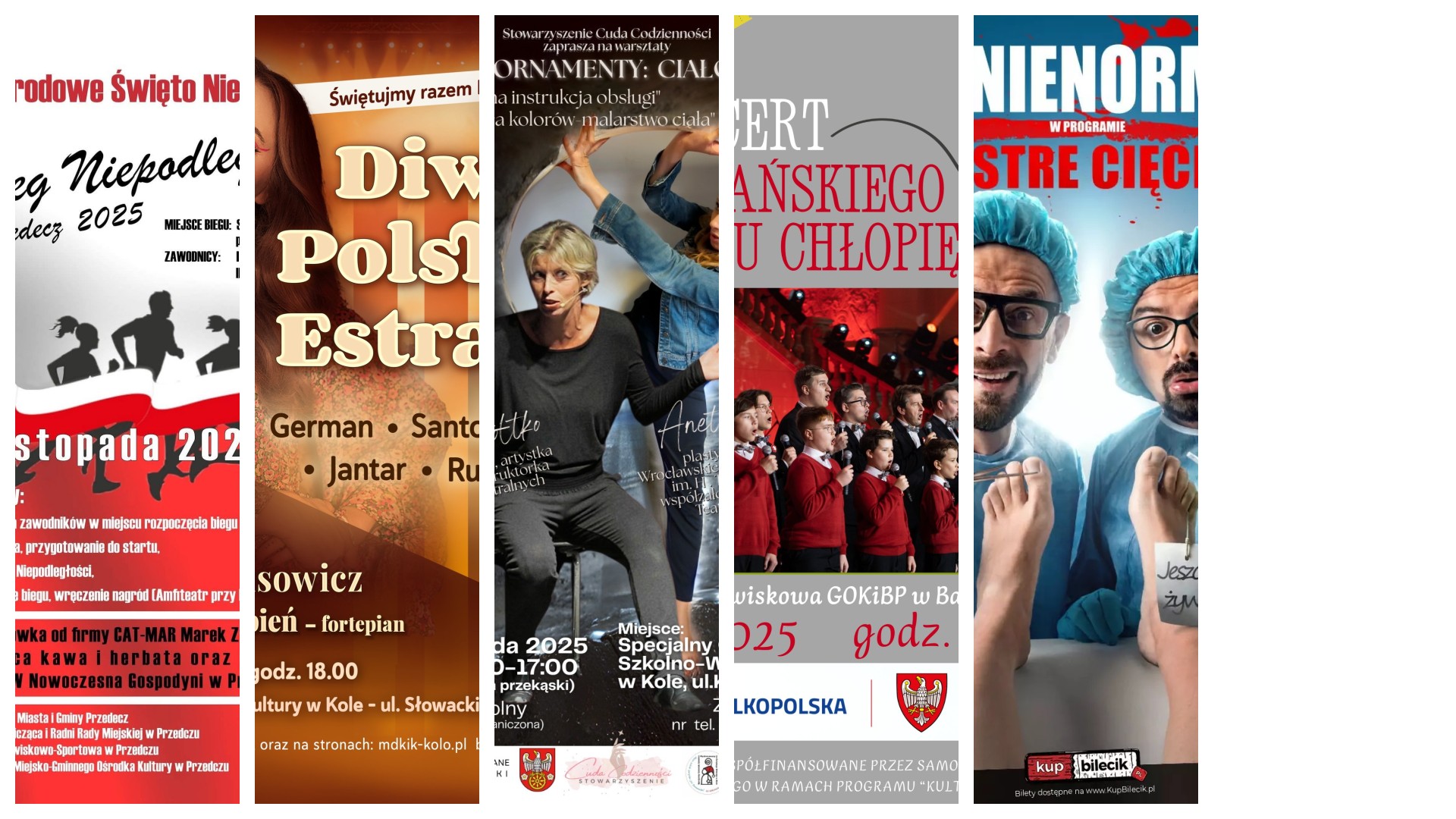 Będzie się działo w weekend - sprawdź kalendarium wydarzeń [07.11 - 09.11.2025]