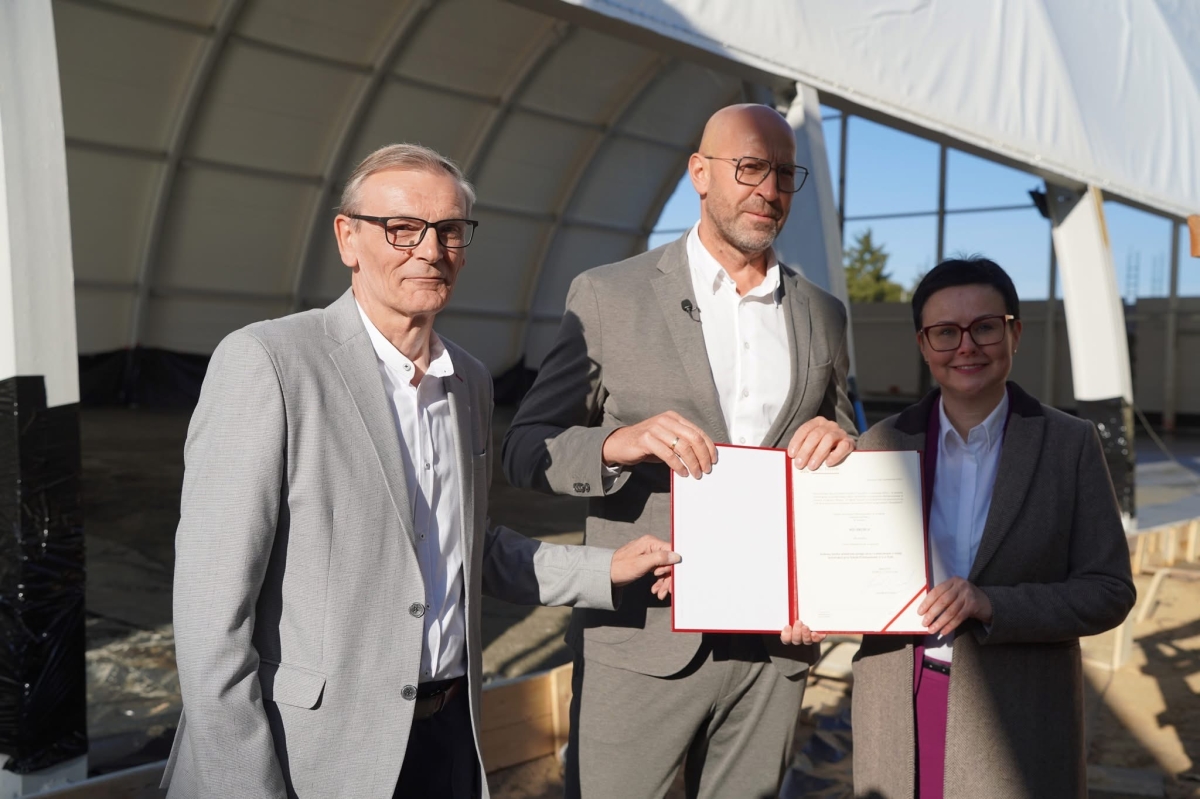 Minister Sportu i Rekreacji z doskonałą wiadomością w Kole