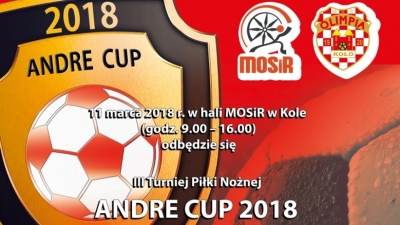 Zagrają o Puchar ANDRE CUP