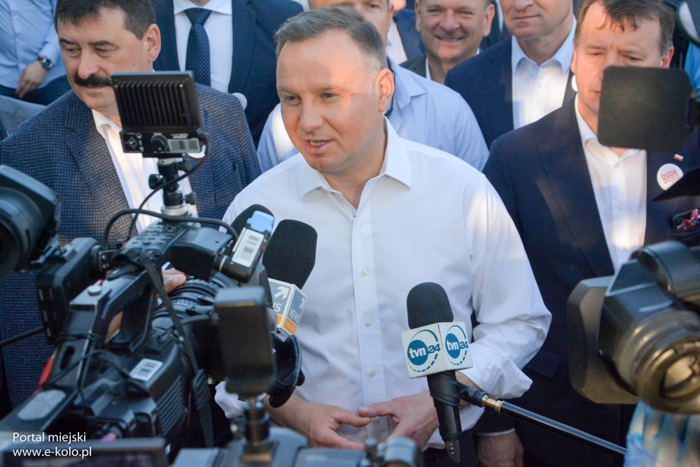 Prezydent Andrzej Duda zakończył kadencję. Przypominamy jego wizyty w powiecie kolskim