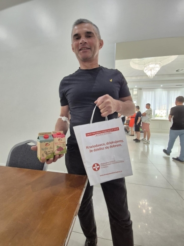 Pobór krwi w Kłodawie - 46 osób oddało krew, zebrano ponad 20 litrów