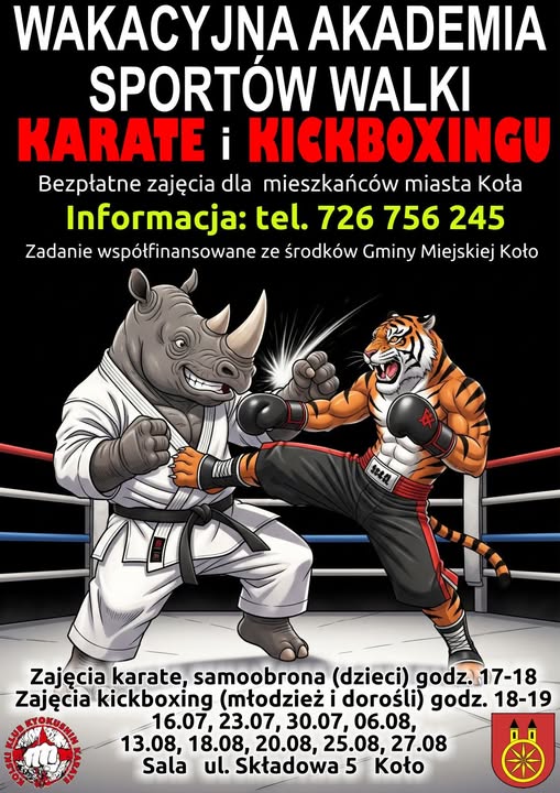 Wakacyjna Akademia Sportów Walki w Kole