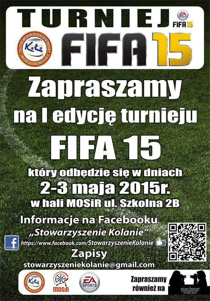 Turniej gry komputerowej FIFA 15