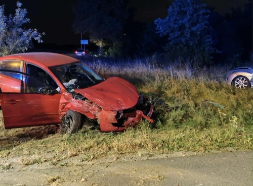 21-latek wyprzedzał w złym momencie. Chwile grozy na drodze w Olszaku
