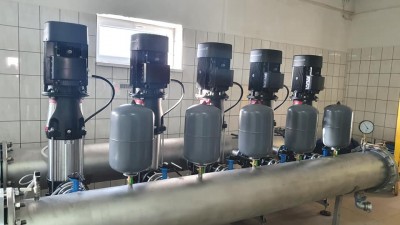 Nowy, dodatkowy system pomp tłoczących wodę dla miasta