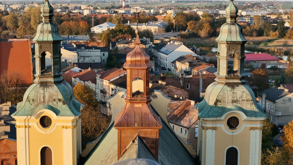 Zakończono remont dachu i sygnaturki kościoła oo. Bernardynów w Kole