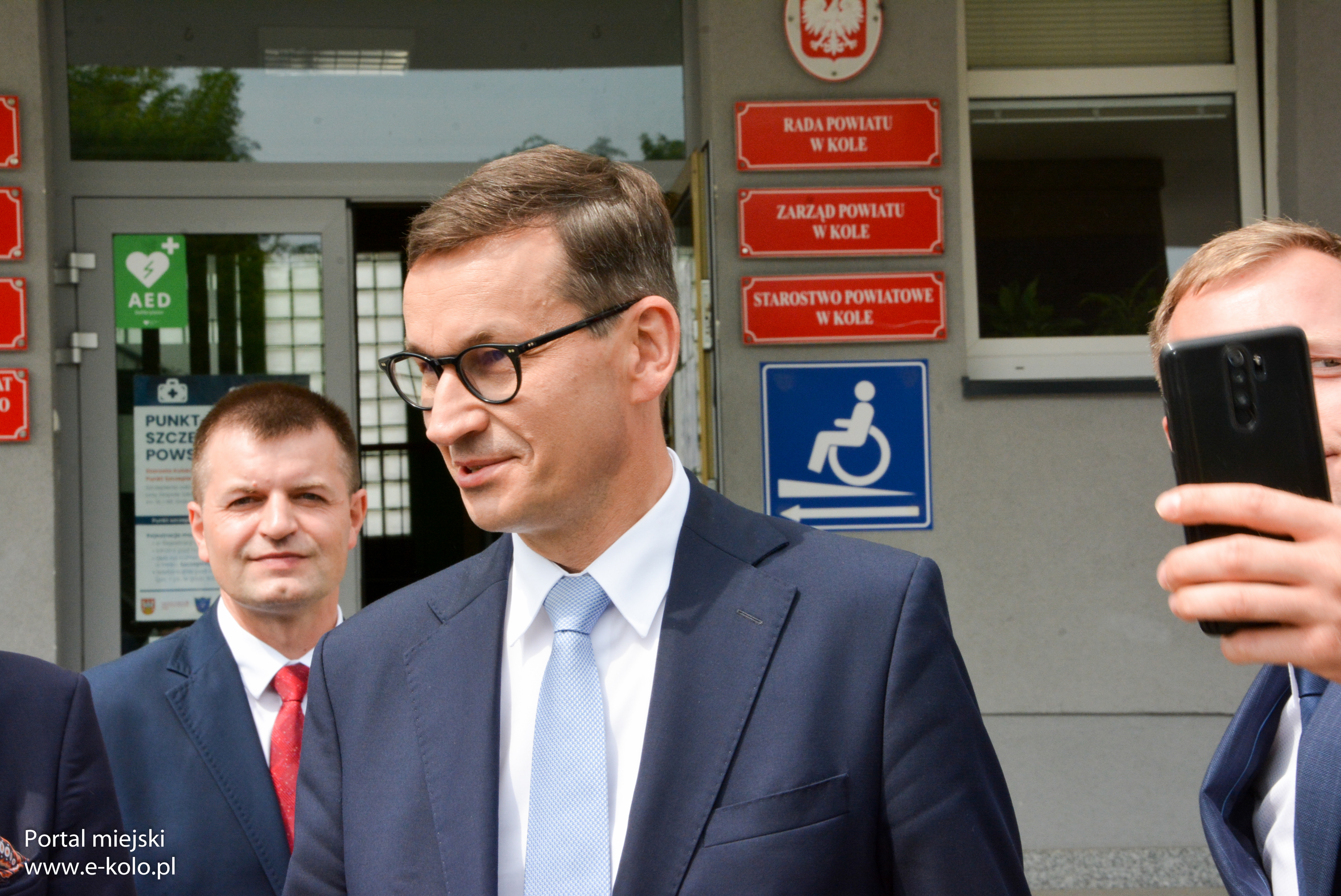 Premier RP Mateusz Morawiecki odwiedzi mieszkańców Koła