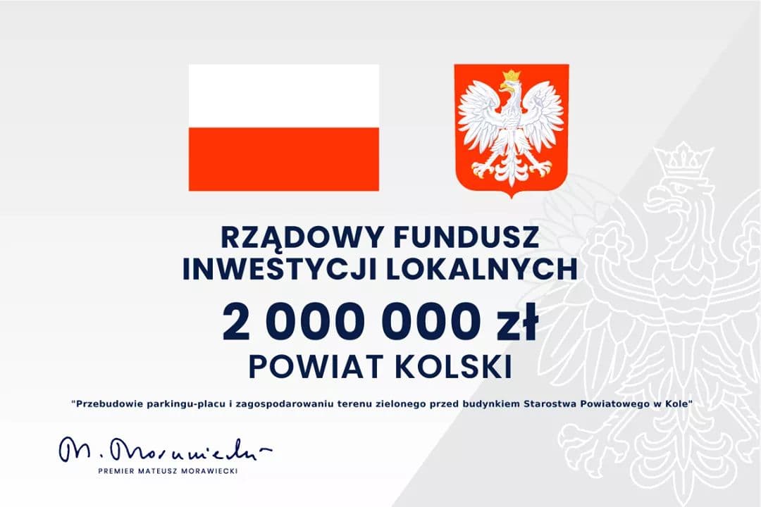 Miliony złotych z  Rządowego Funduszu  Inwestycji Lokalnych do gmin powiatu