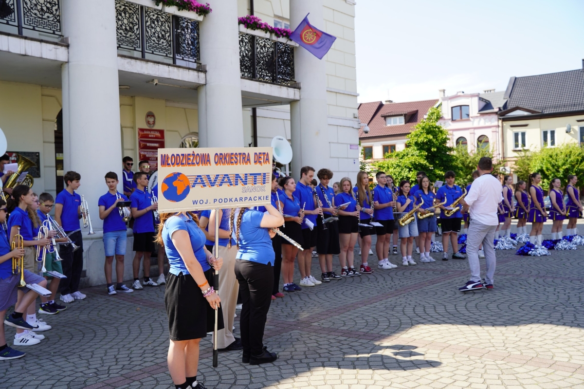 Muzyka wypełniła miasto - festiwalowe dźwięki w różnych punktach Koła