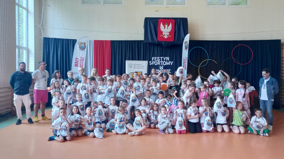 Aktywność fizyczna dzieci w ramach projektu Mały Mistrz