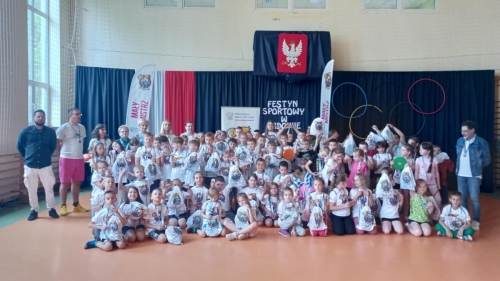 Aktywność fizyczna dzieci w ramach projektu Mały Mistrz