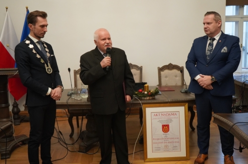 Ryszard Borysiewicz po ponad roku odebrał tytuł Zasłużonego dla Miasta Koła
