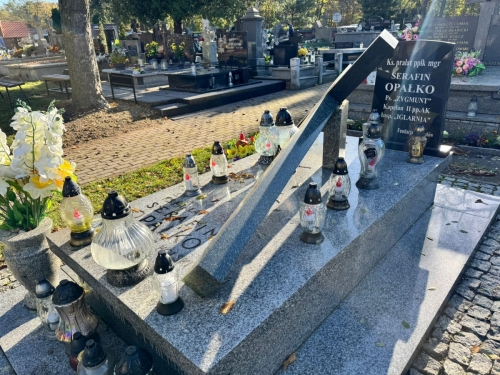 Wspomnienia na cmentarzu Poniatowskiego w Kole [FOTO]