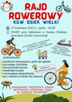Rajd Rowerowy KGW Osiek Wielki: Zaproszenie na aktywne wydarzenie