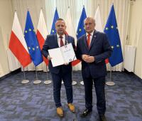 Burmistrz Koła z odznaką honorową Za zasługi dla Samorządu Terytorialnego