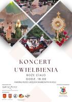 Koncert Uwielbienia z okazji Bożego Ciała już wkrótce