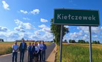 Nowa nawierzchnia w Kiełczewku - zakończono remont drogi powiatowej