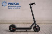 Nietrzeźwy kierowca hulajnogi zatrzymany przez policjantów