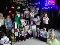 Poezja dla najmłodszych - X Międzygminny Konkurs Recytatorski we Wrzącej Wielkiej z udziałem Doroty Gellner [FOTO]