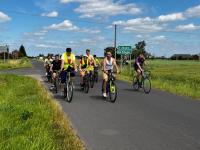 I Rajd Rowerowy Sport to zdrowie w Gminie Chodów [FOTO]