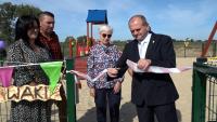 W Wakach otwarli piętnasty plac zabaw w gminie Kościelec