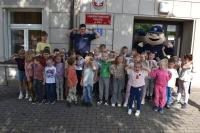 Przyjazna Komenda - dzieci i młodzież odwiedziły policjantów w Kole