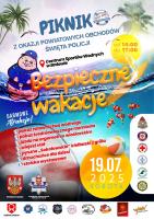 Bezpieczne Wakacje: piknik z Okazji Powiatowych Obchodów Święta Policji