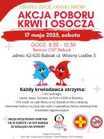 Majowe akcje poboru krwi i osocza w Babiaku i Kościelcu