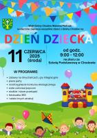 Dzień Dziecka w Gminie Chodów - Zaproszenie na wydarzenie