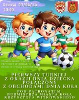 Turniej piłki nożnej z okazji Dnia Dziecka w Kole