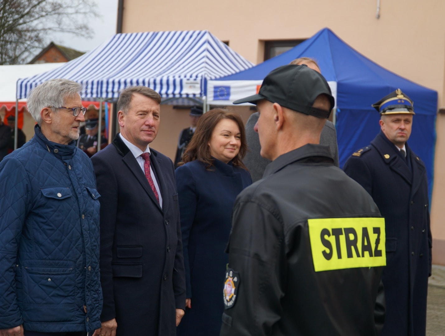 Nowy wóz bojowy oficjalnie przekazany strażakom OSP Wrząca Wielka