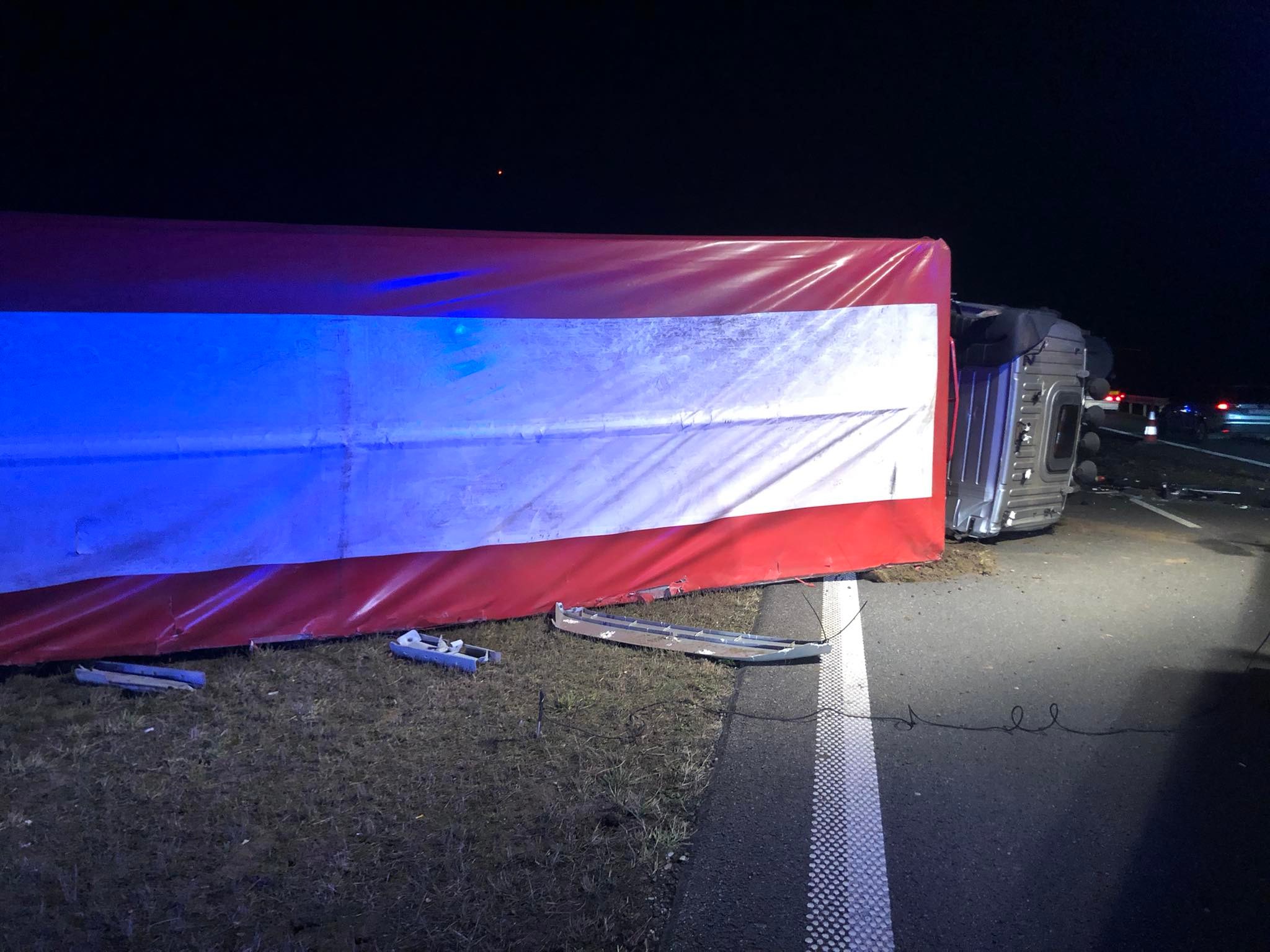 Wypadek na A2. Kierowca ciężarówki zginął na miejscu!