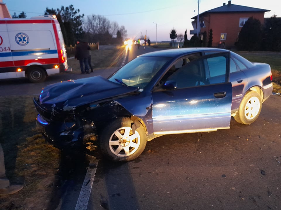 Wymusiła pierwszeństwo i doprowadziła do zderzenia. 3 osoby w szpitalu!