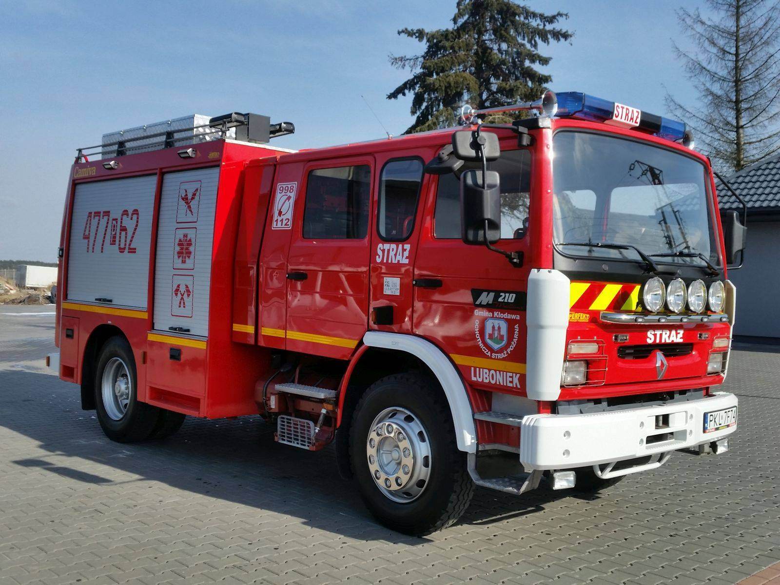 Tak wygląda nowy wóz strażacki OSP Luboniek