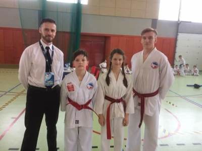 Zawodnicy Taekwon-do z Koła na mazurskim turnieju