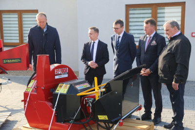 Gmina Dąbie - nowy sprzęt Gminnej Spółki Wodnej zakupiony dzięki dotacji  z ARiMR