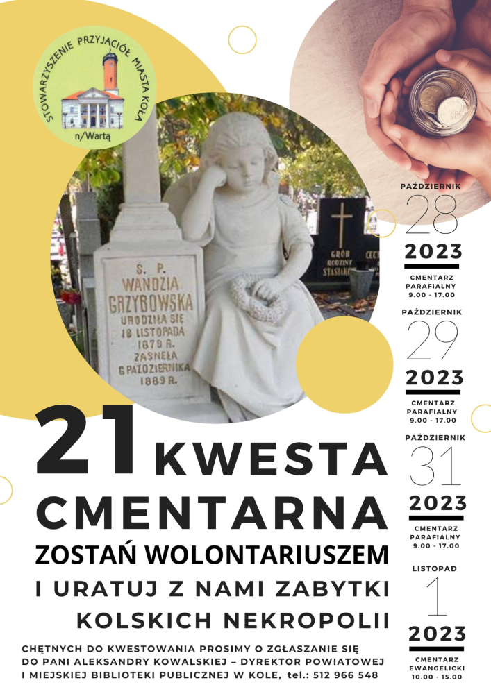 Wolontariusze poszukiwani do Kwesty Cmentarnej