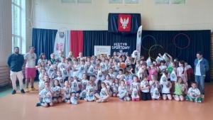 Aktywność fizyczna dzieci w ramach projektu Mały Mistrz